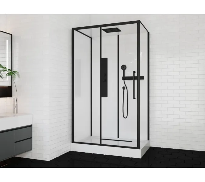 Кабина AMI120 душевая Ceruttispa (120x80x210), изображение 3