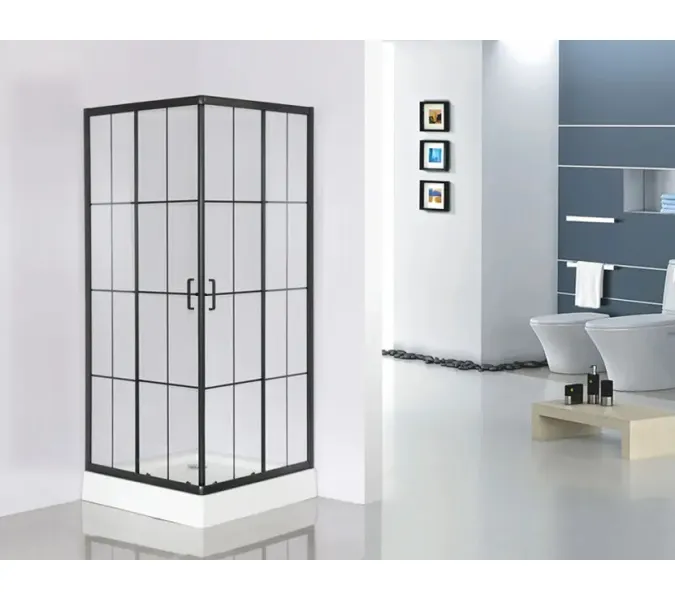 Душевой угол  MUZA90/120  Ceruttispa без поддона (90x90/80х120), Цвет профиля: Черный, Выбрать размер: 90х90, изображение 2