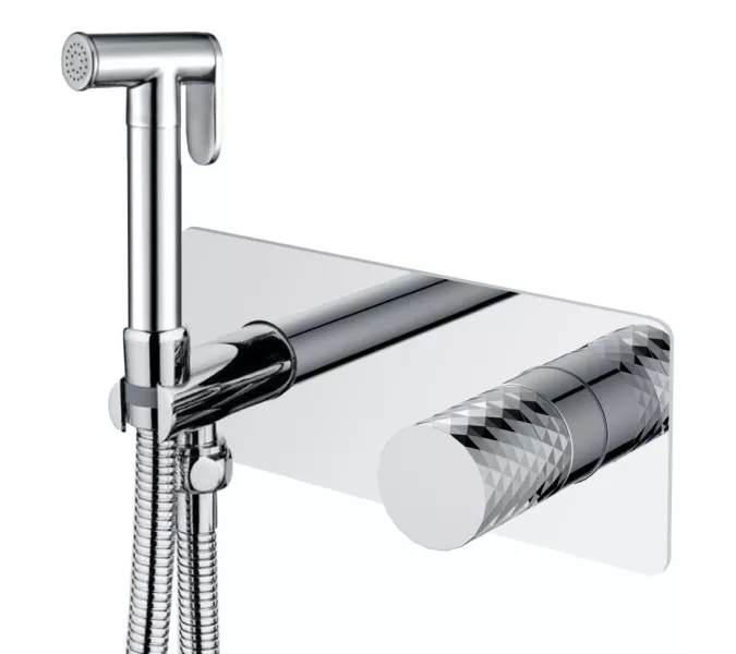 Душ  гигиенический Boheme STICK DIAMOND 127-CRCR, Выбрать цвет: Хром