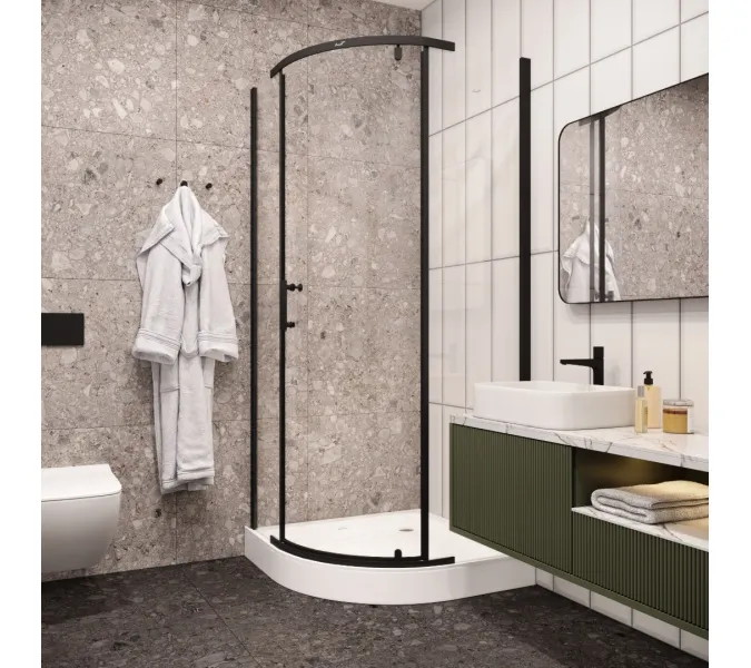 Душевой угол  KORRA Z90B  Ceruttispa  без поддона (90x90x195), изображение 4