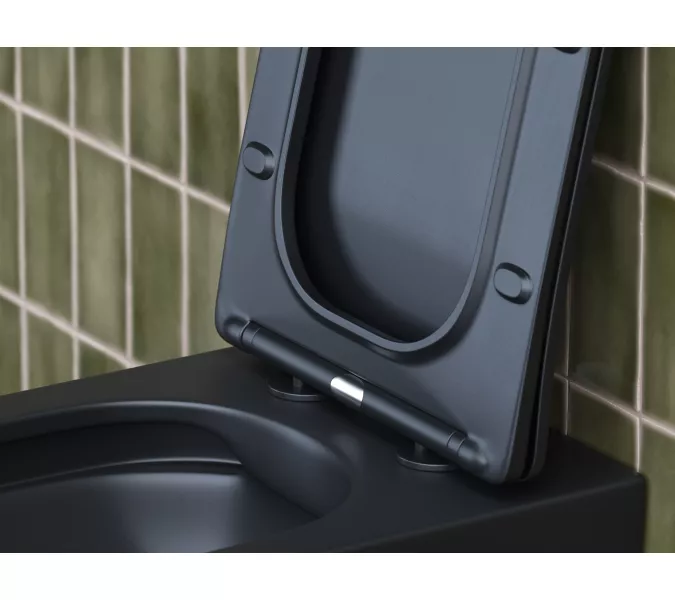 Подвесной унитаз CERAMICANOVA Metric Rimless, изображение 8