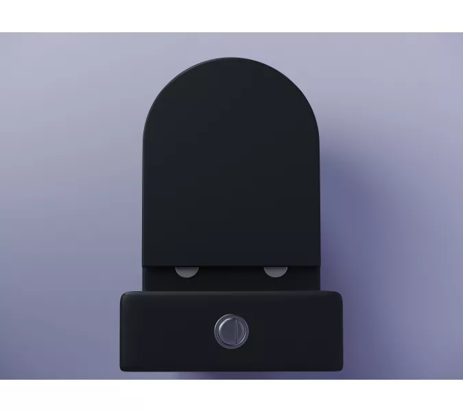 Напольный пристенный унитаз CERAMICANOVA Metropol Rimless, изображение 5