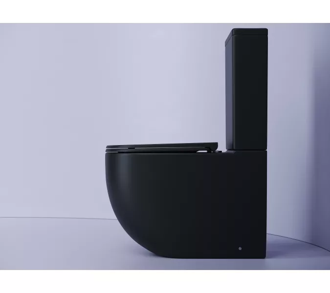 Напольный пристенный унитаз CERAMICANOVA Metropol Rimless, изображение 6