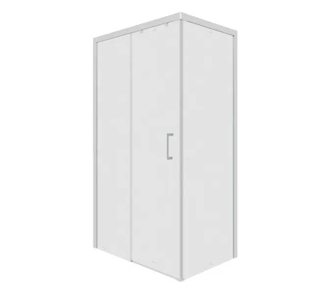 Душевой угол  VITO110-L/R Ceruttispa без поддона (80x110x195), Цвет профиля: Хром, Выбрать размер: 110х80, Ориентация: левая, изображение 6