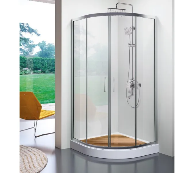 Душевой угол  VIVA100/90  Ceruttispa без поддона (100x100/90х90), Цвет профиля: Хром, Выбрать размер: 100х100, изображение 4