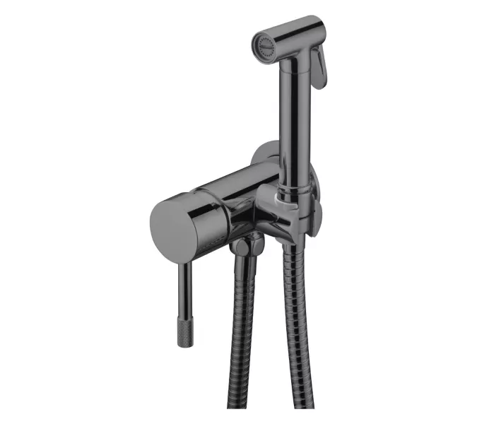 Душ  гигиенический Boheme UNO 467-SGM, Выбрать цвет: Антрацит