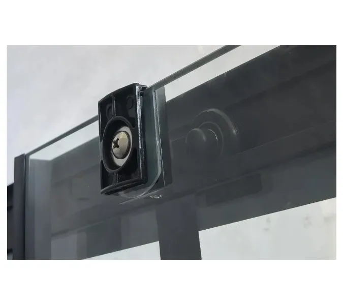 Душевой угол  MUZA90/120  Ceruttispa без поддона (90x90/80х120), Цвет профиля: Черный, Выбрать размер: 90х90, изображение 8