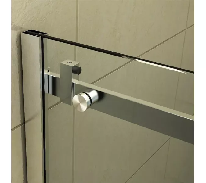Душевой угол  CEZA'S120  Ceruttispa без поддона (90x120x195), Цвет профиля: Хром, Выбрать размер: 120х90, изображение 9
