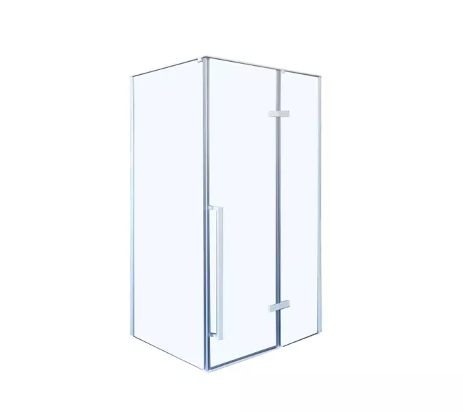 Душевой угол  C1AW  Ceruttispa без поддона (120x90x195), Цвет профиля: Белый, Выбрать размер: 120х90, изображение 7