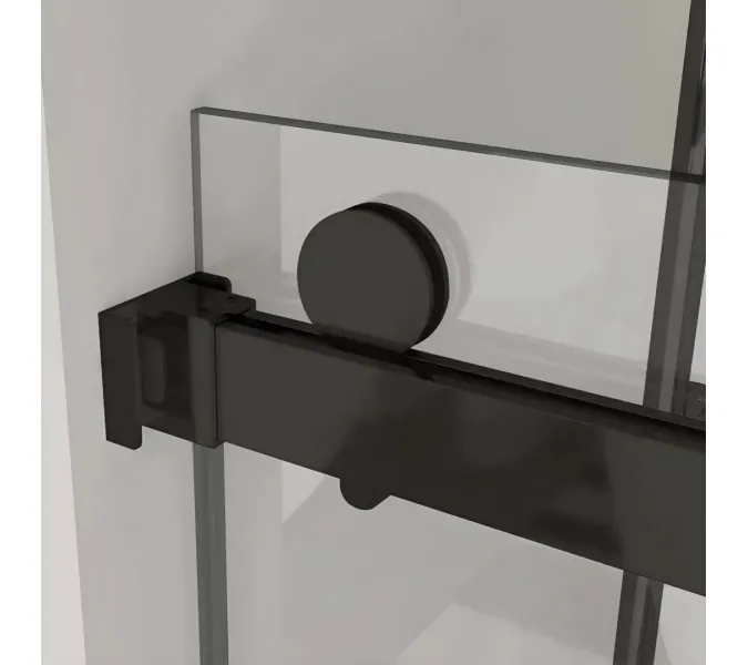 Душевой угол  CEZA'S120B  Ceruttispa без поддона (90x120x195), Цвет профиля: Черный, Выбрать размер: 120x90, изображение 10