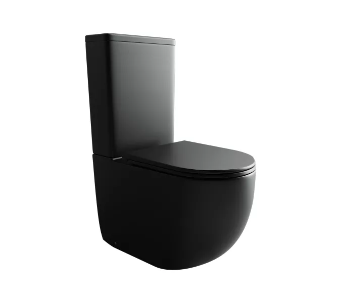 Напольный пристенный унитаз CERAMICANOVA Metropol Rimless, изображение 9