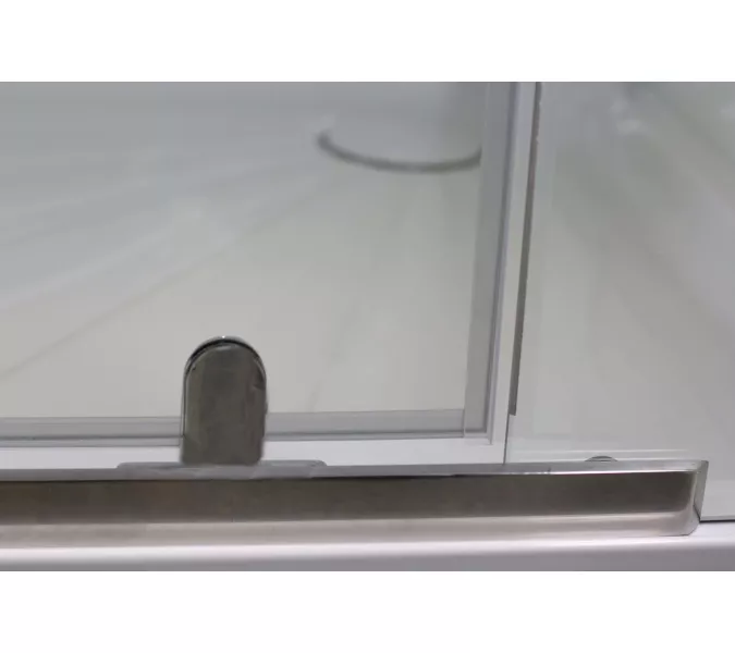 Кабина CHIKA901T душевая без крыши Ceruttispa (90x90x215-225), Цвет профиля: Хром, Тип поддона: Низкий, изображение 8