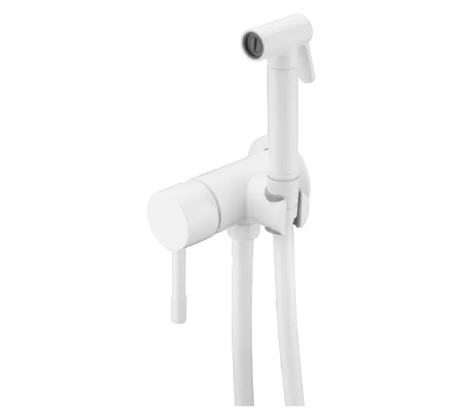 Душ  гигиенический матовый BOHEME UNO 467-MW, Выбрать цвет: Белый матовый