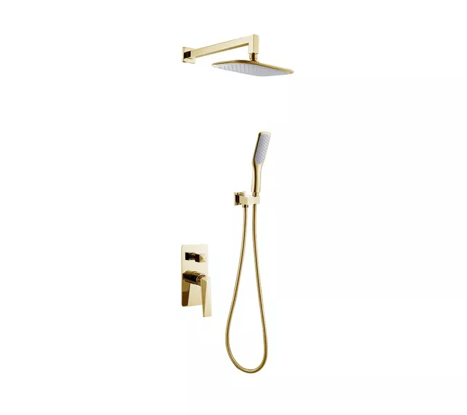 Душевая система встраиваемая  BOHEME Venturo 384, Выбрать цвет: Золото