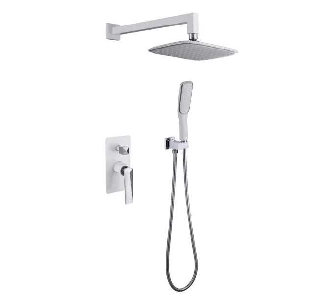 Душевая система встраиваемая  BOHEME Venturo 374-W, Выбрать цвет: Белый