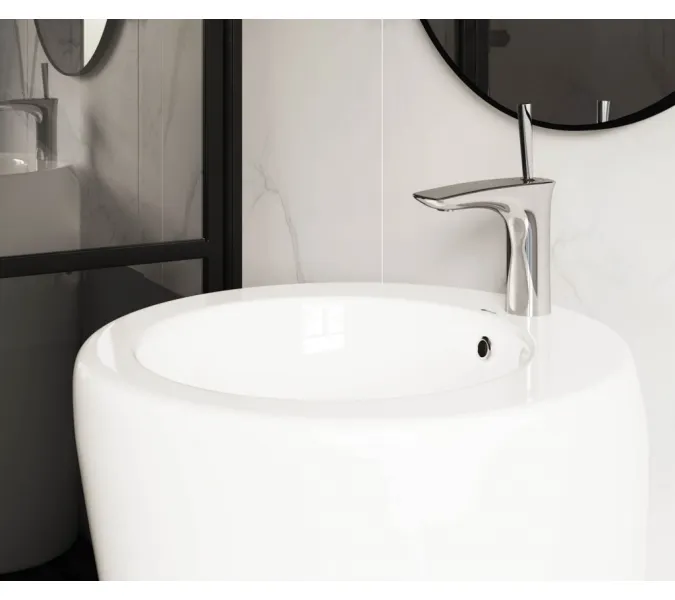 Умывальник-моноблок CERAMICANOVA  CN1807, изображение 3