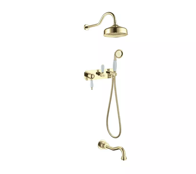 Душевая система встраиваемая   BOHEME 288, Выбрать цвет: Белый