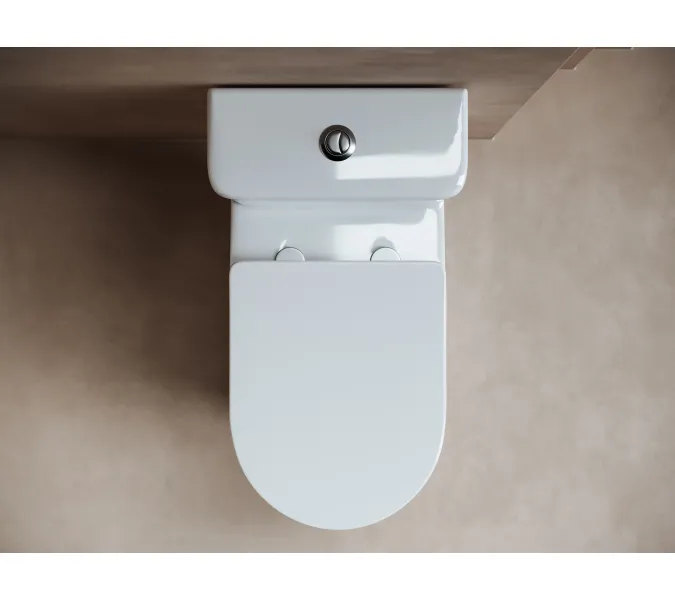 Напольный  унитаз с бачком CERAMICANOVA Fortuna Rimless, изображение 4