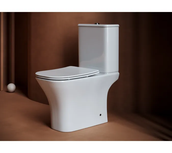 Напольный  унитаз с бачком CERAMICANOVA Alfa Rimless, изображение 3