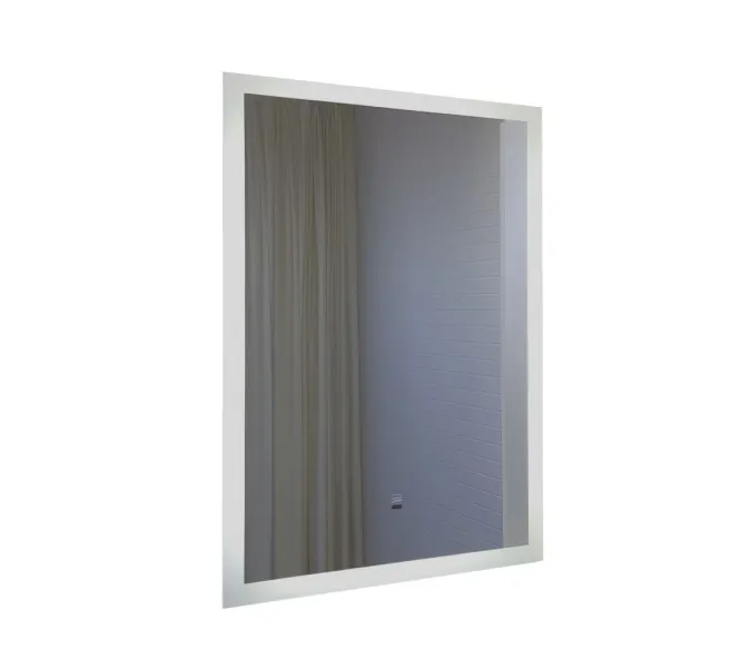 Зеркало для ванной Comforty Эдельвейс 45/55/65  LED-подсветка, бесконтактный сенсор, антизапотевание, Антизапотевание (подогрев зеркала): Есть, Выбрать размер: 55