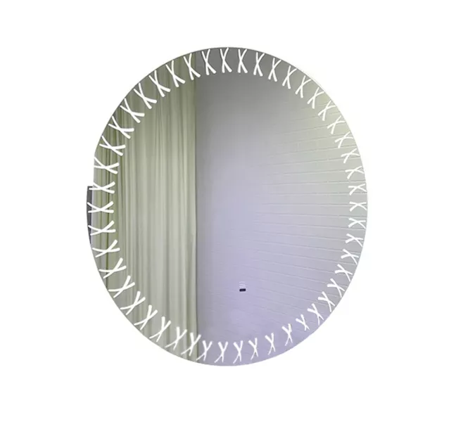 Зеркало для ванной Comforty Эониум-80 LED-подсветка, бесконтактный сенсор, изображение 2