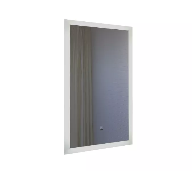 Зеркало для ванной Comforty Эдельвейс 45/55/65  LED-подсветка, бесконтактный сенсор, Антизапотевание (подогрев зеркала): Нет, Выбрать размер: 45