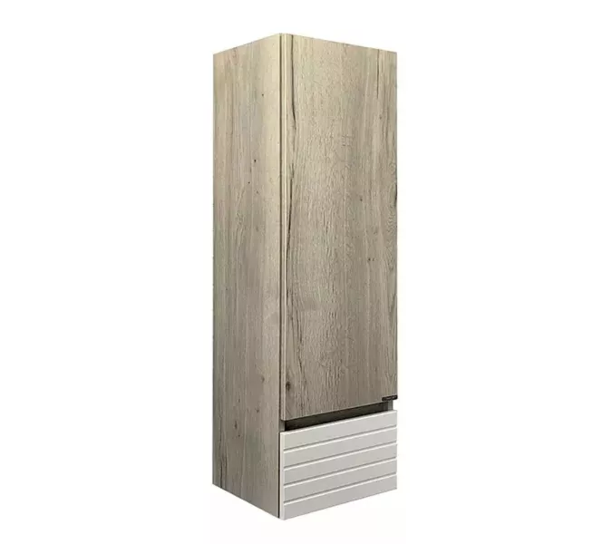 COMFORTY. Шкаф-колонна "Страсбург-35" дуб дымчатый