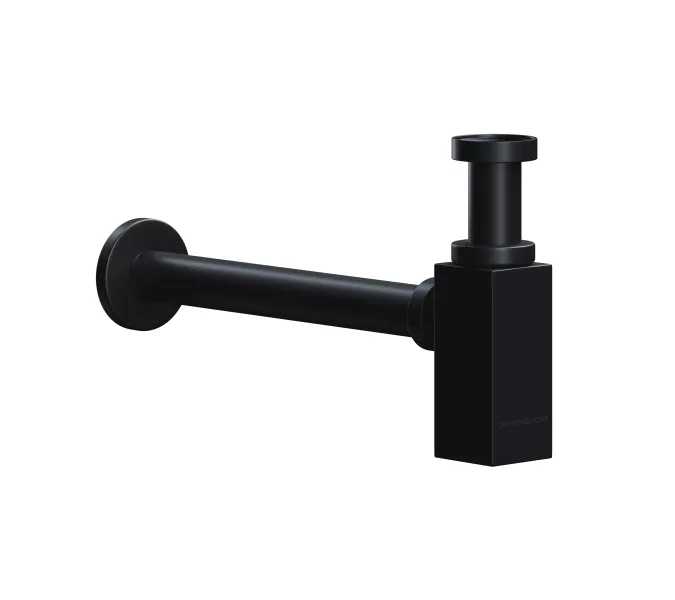 Сифон для раковины CERAMICANOVA, Выбрать цвет: Черный матовый