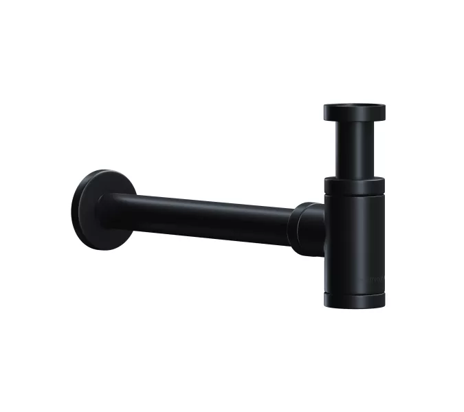 Сифон для раковины CERAMICANOVA, Выбрать цвет: Черный матовый