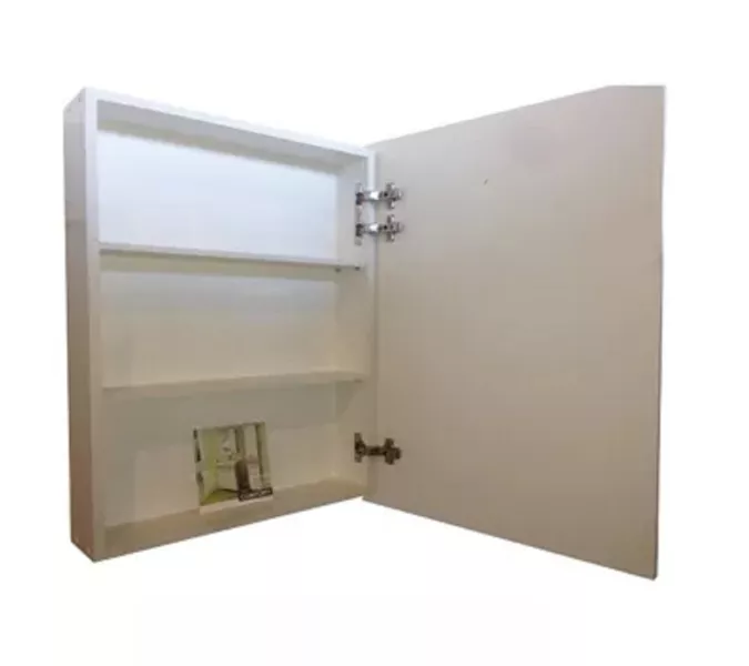 Comforty. Зеркало-шкаф "Диана-60" белый глянец, изображение 2