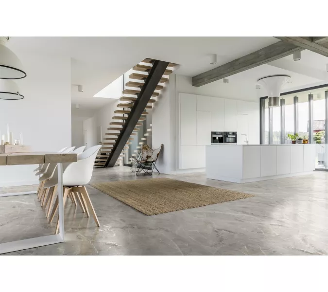 Керамогранит Tulip_GT Темно-серый  полир., Выбрать цвет: Темно-серый, Выбрать размер: 60х120, изображение 12