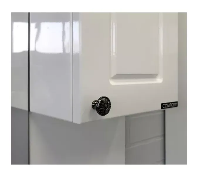 COMFORTY. Зеркало-шкаф "Севилья-100" слоновая кость, Выбрать размер: 100, изображение 7