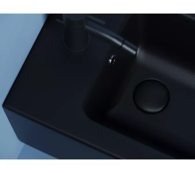 Подвесное биде CERAMICANOVA Union, Выбрать цвет: Черный матовый, изображение 6