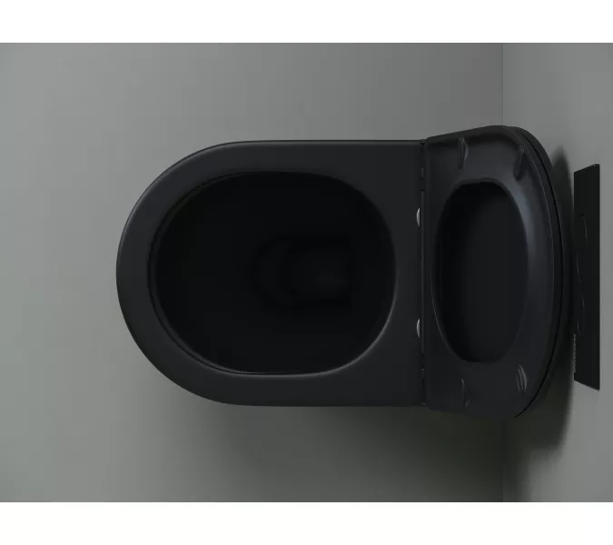 Напольный приставной унитаз CERAMICANOVA Metropol Rimless, изображение 6