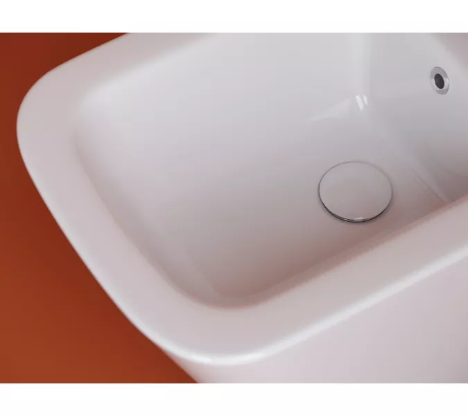 Подвесное биде CERAMICANOVA  Union, Выбрать цвет: Белый, изображение 6