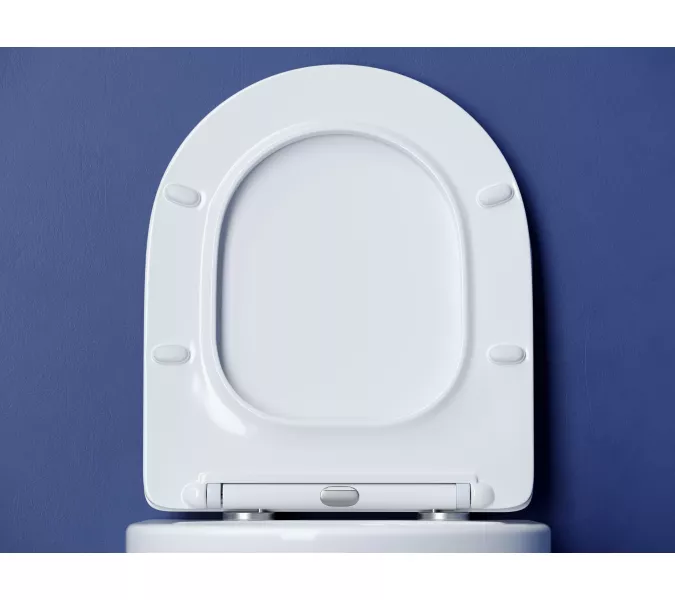 Подвесной унитаз CERAMICANOVA Metropol безободковый, смыв торнадо, Выбрать цвет: Белый, изображение 9