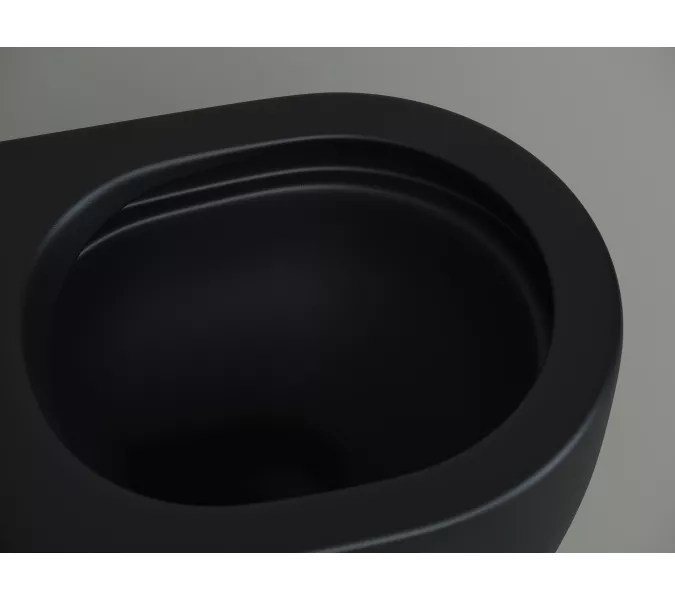 Напольный приставной унитаз CERAMICANOVA Metropol Rimless, изображение 9