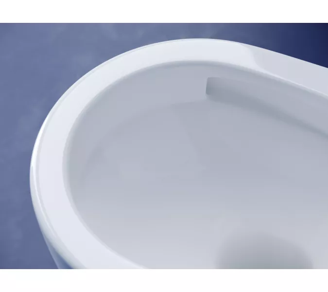 Подвесной унитаз CERAMICANOVA Metropol безободковый, смыв торнадо, Выбрать цвет: Белый, изображение 6