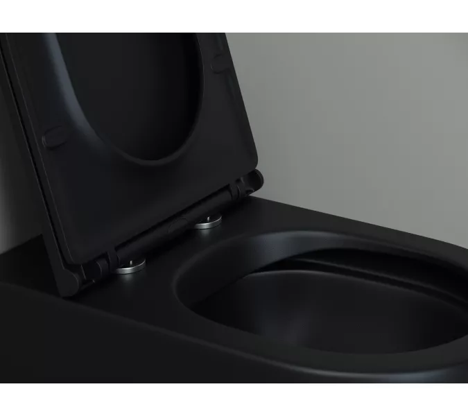 Напольный приставной унитаз CERAMICANOVA Metropol Rimless, изображение 8