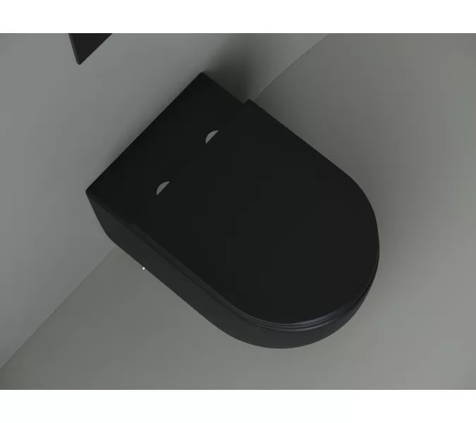 Напольный приставной унитаз CERAMICANOVA Metropol Rimless, изображение 5