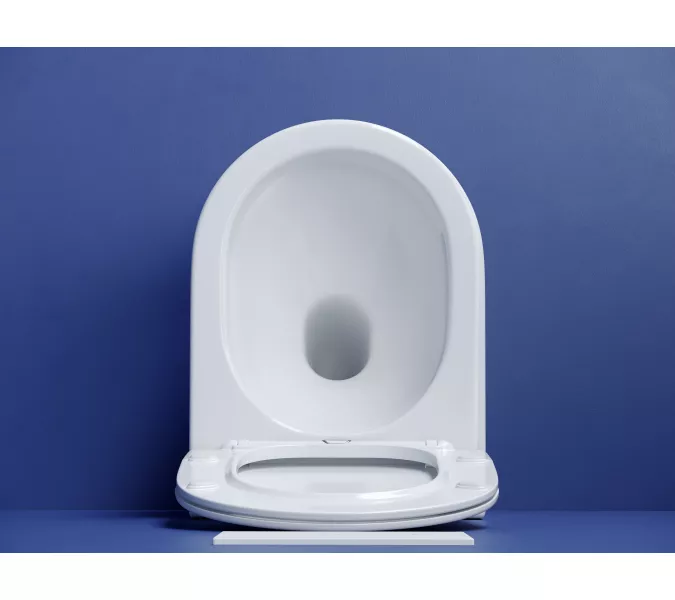 Подвесной унитаз CERAMICANOVA Metropol безободковый, смыв торнадо, Выбрать цвет: Белый, изображение 8