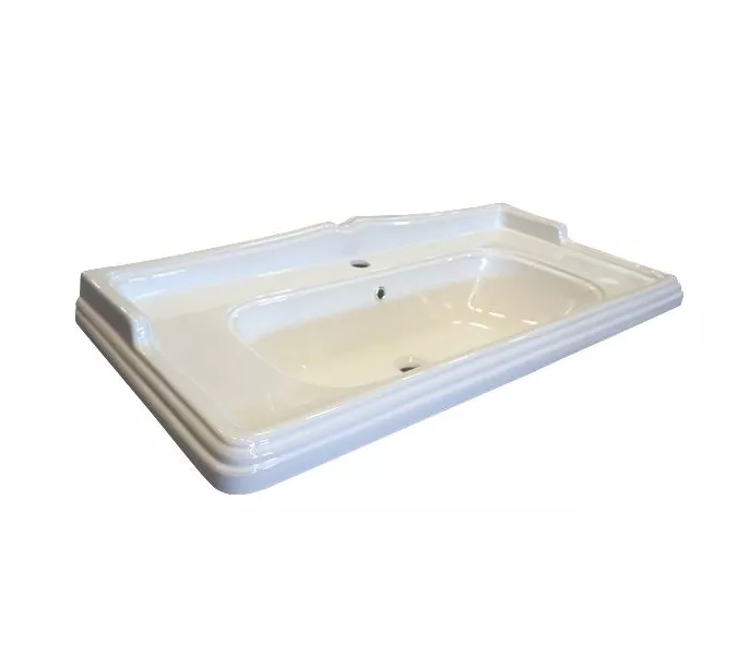 Тумба-умывальник Comforty Палини-100 белый глянец с раковиной Comforty 3310, изображение 7