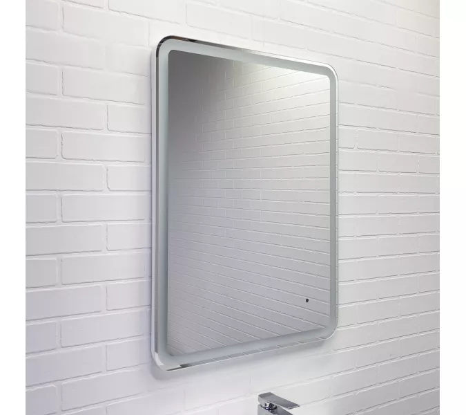 Зеркало для ванной Comforty Лотос-60 LED-подсветка, бесконтактный сенсор