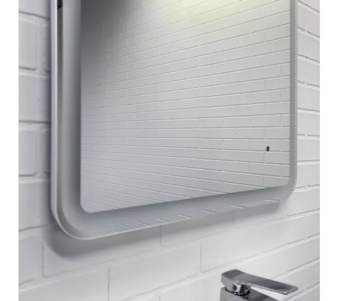 Зеркало для ванной Comforty Лотос-60 LED-подсветка, бесконтактный сенсор, изображение 3