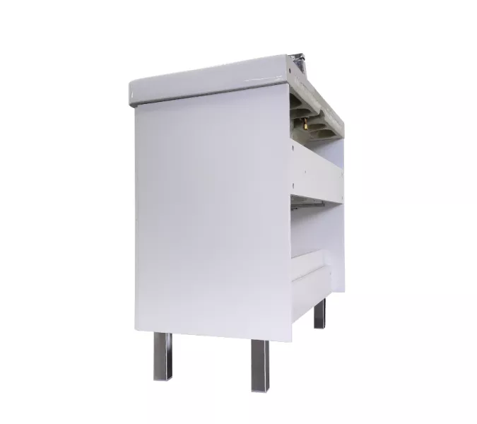 Тумба-умывальник Comforty Танжер-90Н белая матовая с раковиной Comforty 4490, изображение 5