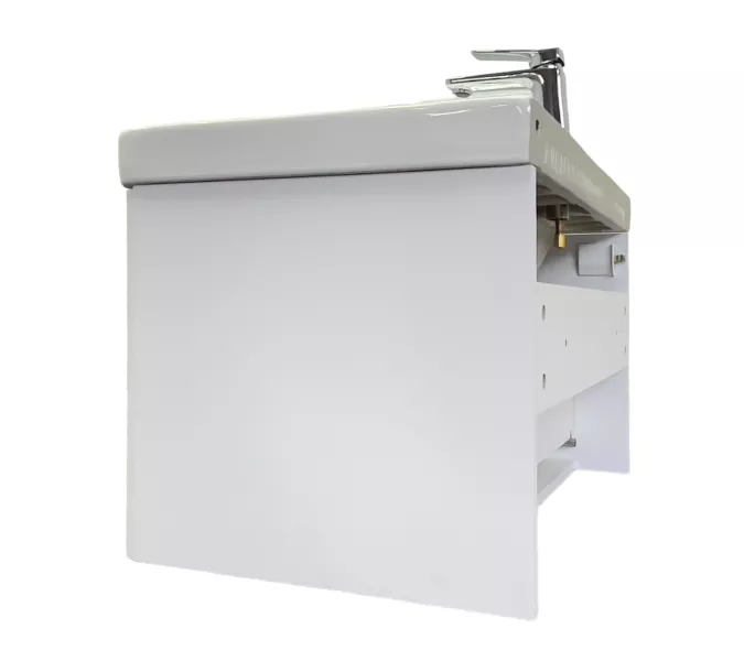 Подвесная тумба-умывальник Comforty Танжер-70П белая матовая с раковиной Comforty 4470, Выбрать размер: 70, изображение 6