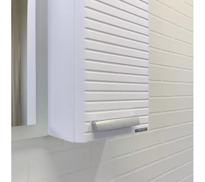 Шкаф подвесной для ванной Comforty Танжер-25 белый матовый, изображение 3