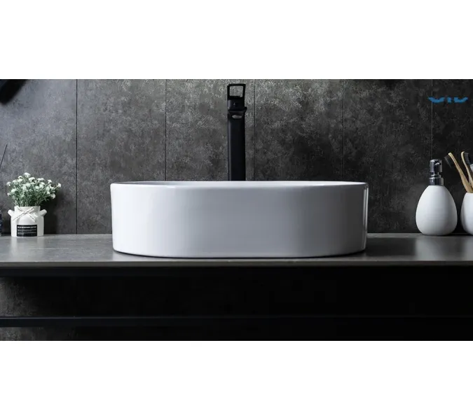 Накладная белая раковина для ванной Gid N1330, изображение 6