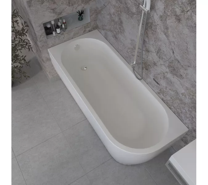 Ванна акриловая Radomir Вальс 3/4 левая/правая, Выбрать размер: 170х70, Ориентация: левая, изображение 4