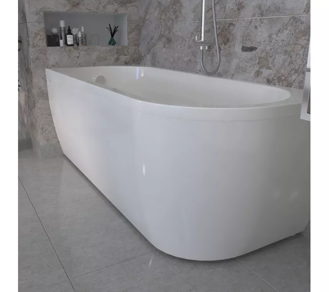 Ванна акриловая Radomir Вальс 3/4 левая/правая, Выбрать размер: 170х70, Ориентация: левая, изображение 7